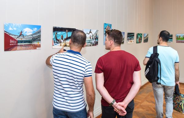 Открытие выставки IV Игры исламской солидарности глазами азербайджанских фотографов - Sputnik Азербайджан