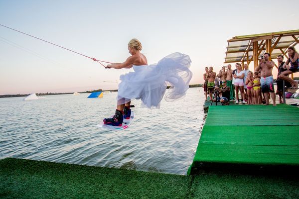 Balazs Beli, Hungary. Wakewedding - Sputnik Азербайджан