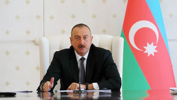 Президент Азербайджана Ильхам Алиев, фото из архива - Sputnik Азербайджан