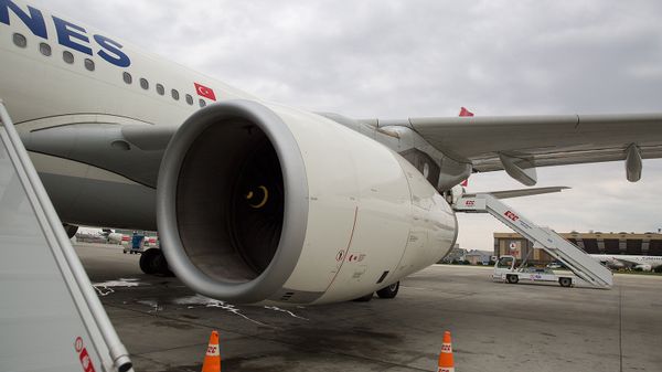 Самолет авиакомпании Turkish Airlines , фото из архива - Sputnik Азербайджан