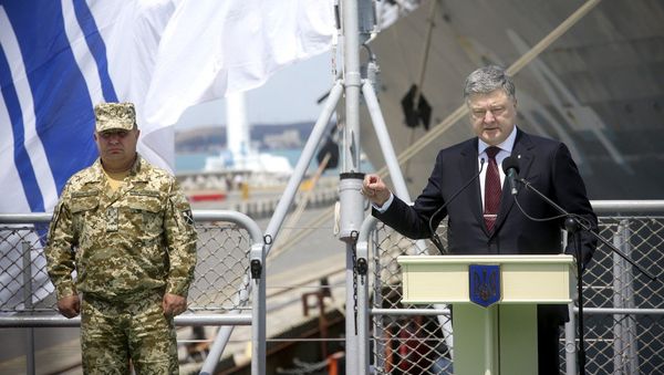 Президент Украины Петр Порошенко, фото из архива - Sputnik Азербайджан