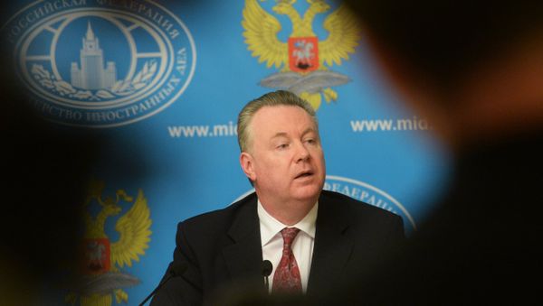 Официальный представитель министерства иностранных дел Российской Федерации Александр Лукашевич - Sputnik Азербайджан