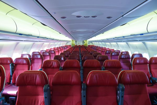Самолет Airbus A340-500 азербайджанских авиалиний - Sputnik Азербайджан