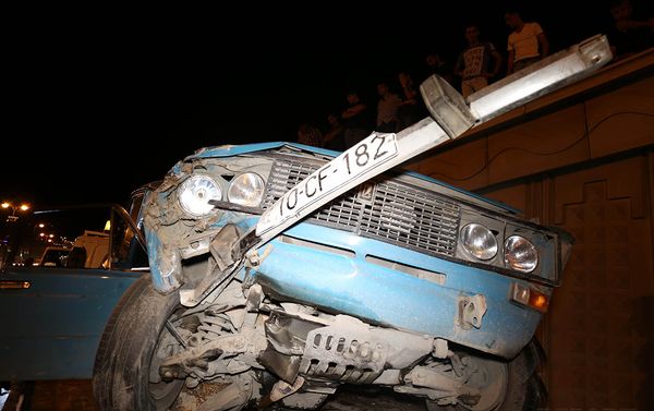 ДТП с участием 10 автомобилей - Sputnik Азербайджан
