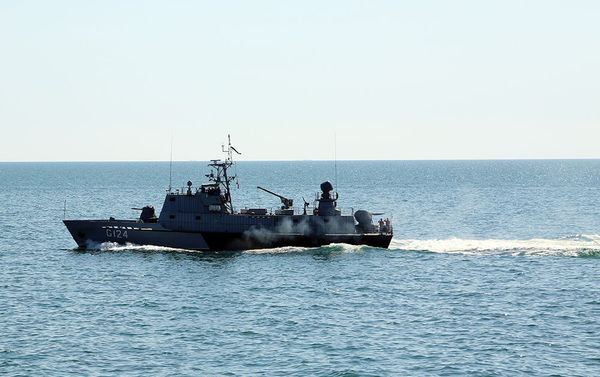 Корабль G-124 ВМС Азербайджана - Sputnik Азербайджан