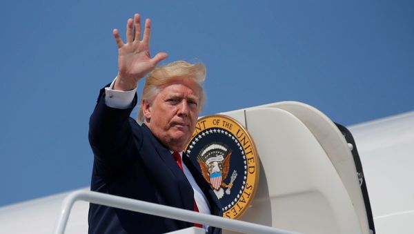 Президент США Дональд Трамп - Sputnik Азербайджан