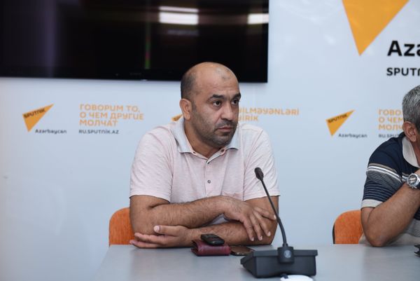 Активисты движения по защите бездомных животных в мультимедийном пресс-центре Sputnik Азербайджан - Sputnik Азербайджан