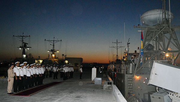 Ракетные катера Пейкан и Джовшан ВМС Ирана покинули Бакинский порт - Sputnik Азербайджан