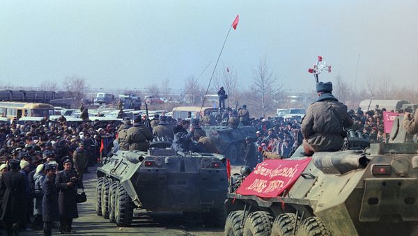 Вывод ограниченного контингента советских войск из Афганистана, Тормез, Узбекистан, 15 февраля 1989 года - Sputnik Азербайджан
