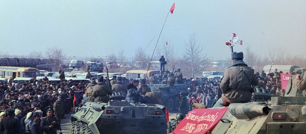 Вывод ограниченного контингента советских войск из Афганистана, Тормез, Узбекистан, 15 февраля 1989 года - Sputnik Азербайджан