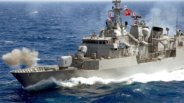Корабль ВМС Турции, фото из архива - Sputnik Азербайджан