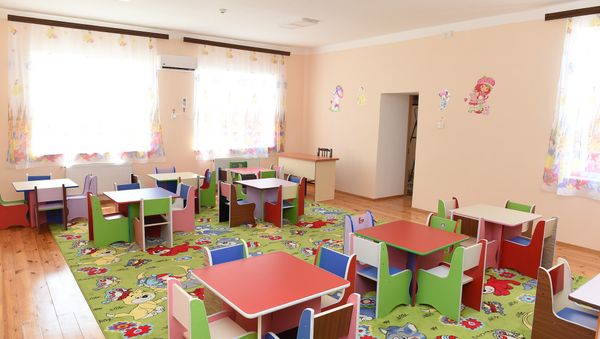 Ясли-детский сад, фото из архива - Sputnik Азербайджан