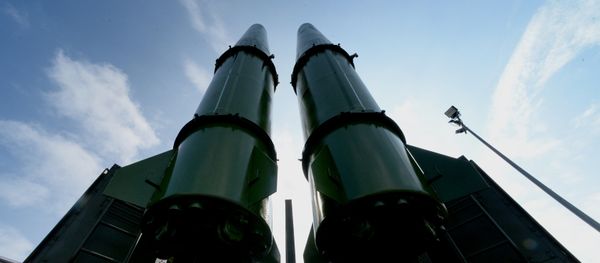 Ракетный комплекс Искандер-М, фото из архива - Sputnik Азербайджан