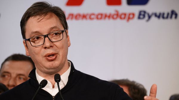 Председатель правительства Сербии Александр Вучич - Sputnik Азербайджан