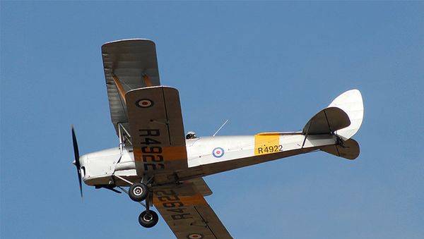 Легкомоторный самолет, фото из архива - Sputnik Азербайджан