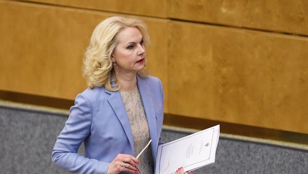 Председатель Счетной палаты РФ Татьяна Голикова, фото из архива Председатель Счетной палаты РФ Татьяна Голикова, фото из архива - Sputnik Азербайджан