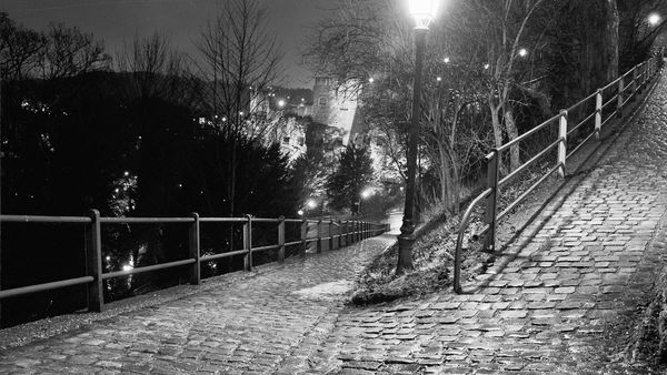 Ночной парк, фото из архива - Sputnik Азербайджан