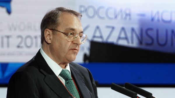 Rusiya xarici işlər nazirinin müavini Mixail Boqdanov, arxiv şəkli - Sputnik Азербайджан