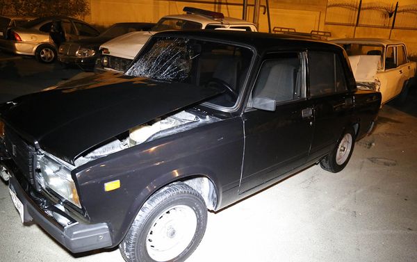 Автомобиль марки ВАЗ-2107 с государственным регистрационным номером 99-KA-231 - Sputnik Азербайджан