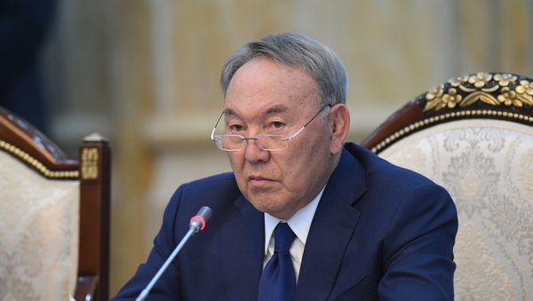 Президент Казахстана Нурсултан Назарбаев, фото из архива - Sputnik Азербайджан