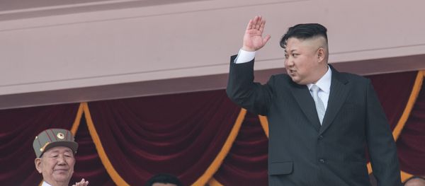 Глава КНДР Ким Чен Ын, фото из архива - Sputnik Азербайджан