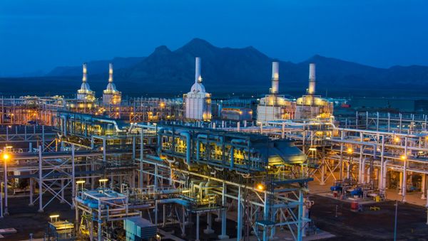 Сангачальский нефтегазовый терминал, фото из архива - Sputnik Азербайджан