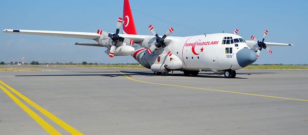 “TurAz Qartalı-2017” təlimlərində iştirak edəcək Türkiyə HHQ-nin F-16 təyyarələri Azərbaycana gəlib - Sputnik Азербайджан