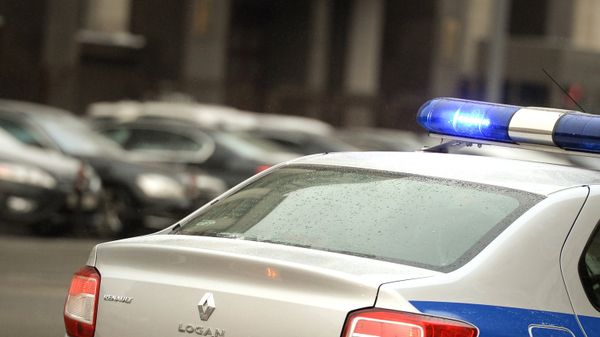Полицейский автомобиль в Москве, фото из архива - Sputnik Азербайджан