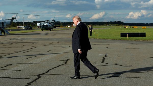 Президент США Дональд Трамп, фото из архива - Sputnik Азербайджан