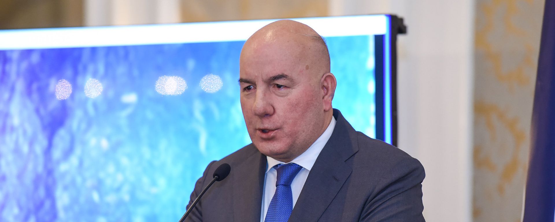 Председатель правления Центрального банка АР Эльман Рустамов - Sputnik Азербайджан, 1920, 29.10.2021