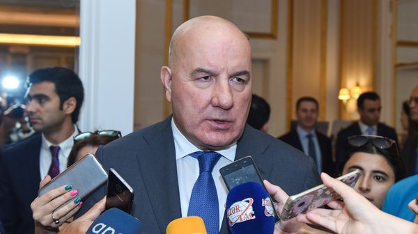 Председатель правления Центрального банка АР Эльман Рустамов - Sputnik Азербайджан