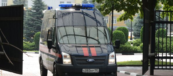 Автомобиль Следственного комитета РФ в Москве, фото из архива - Sputnik Азербайджан