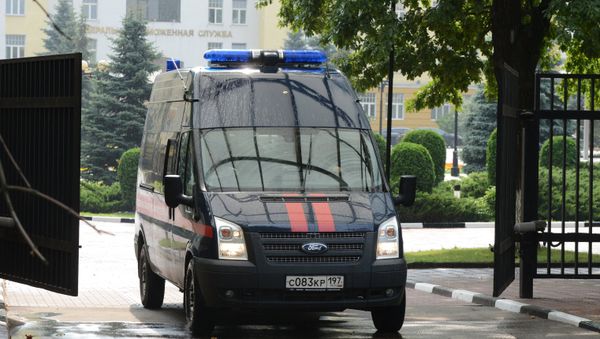 Автомобиль Следственного комитета РФ в Москве, фото из архива - Sputnik Азербайджан