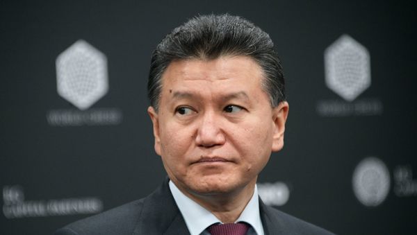 Президент Международной шахматной федерации Кирсан Илюмжинов - Sputnik Азербайджан