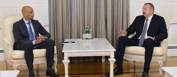 Президент Ильхам Алиев принял специального представителя генерального секретаря НАТО по Кавказу и Центральной Азии Джеймса Аппатурая - Sputnik Азербайджан