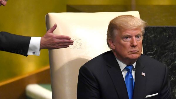 Президент США Дональд Трамп, фото из архива - Sputnik Азербайджан