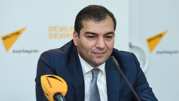 Глава Национального бюро по развитию туризма Фуад Нагиев - Sputnik Азербайджан