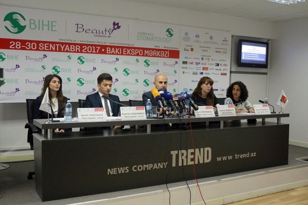 Пресс-конференция, посвященная XXIII Азербайджанской международной выставке здравоохранения — BIHE-2017 - Sputnik Азербайджан