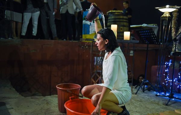 Закрытая презентация международного фестиваля Bakool Arts - Sputnik Азербайджан