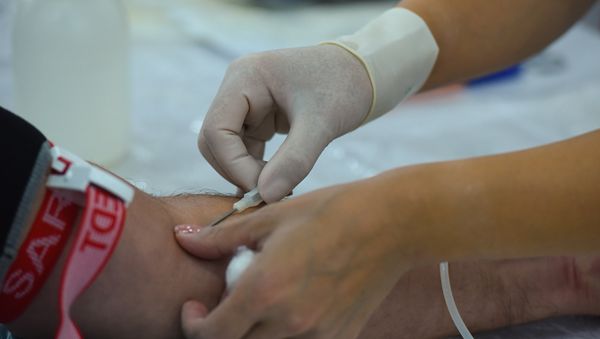 День Ашуры в бакинской мечети Аждарбей - Sputnik Азербайджан