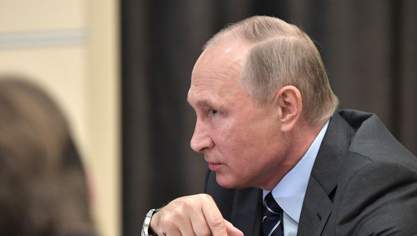 Президент РФ Владимир Путин, фото из архива - Sputnik Азербайджан
