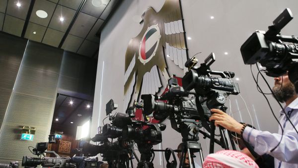 Журналисты за работой, фото из архива - Sputnik Азербайджан