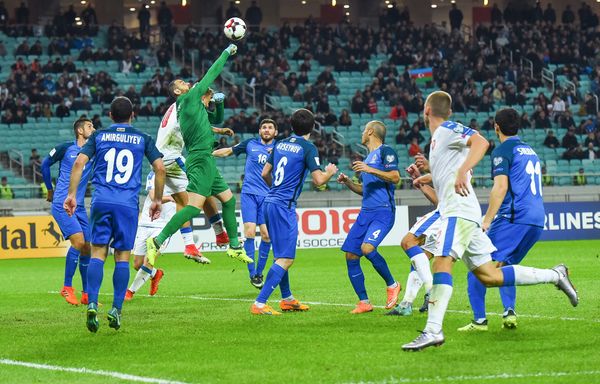 Отборочный матч Чемпионата мира - 2018 по футболу между сборными Азербайджана и Чехии - Sputnik Азербайджан