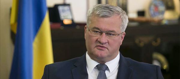 Посол Украины в Турции Андрей Сибиха - Sputnik Азербайджан