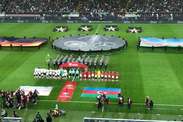 Отборочный турнир чемпионата мира по футболу в зоне УЕФА. Матч Германия-Азербайджан - Sputnik Азербайджан
