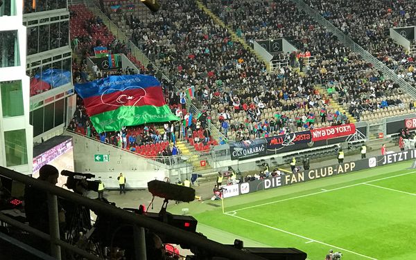 Отборочный турнир чемпионата мира по футболу в зоне УЕФА. Матч Германия-Азербайджан - Sputnik Азербайджан