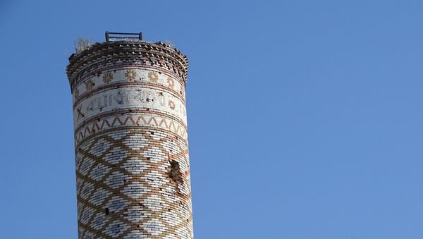 Вид на одну из деревень оккупированного армянскими ВС Кельбаджарского района Азербайджана, фото из архива - Sputnik Азербайджан