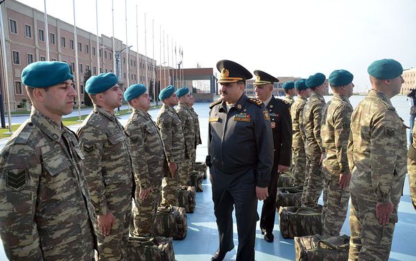 Группа миротворцев Вооруженных сил Азербайджана отправлена в Афганистан - Sputnik Азербайджан