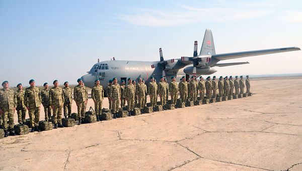 Группа миротворцев Вооруженных сил Азербайджана отправлена в Афганистан - Sputnik Азербайджан