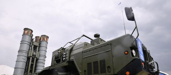 Пусковая установка из состава ЗРК С-400 Триумф, фото из архива - Sputnik Азербайджан
